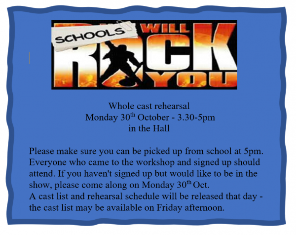Rehearsal reminder